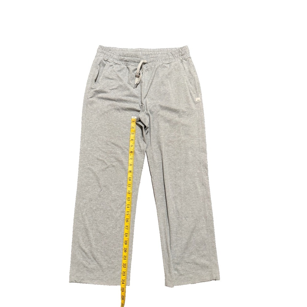 Vuori Halo Essential Wideleg Pants Medium light gray VW4017 pants - Picture 3 of 6